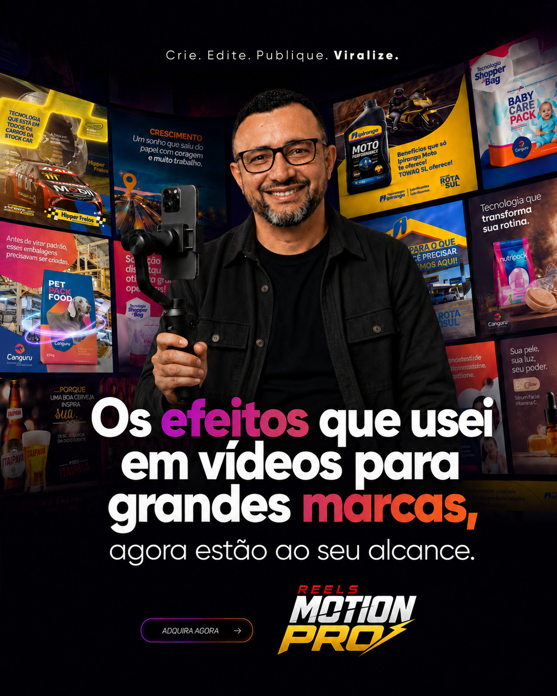 Criativos para tráfego — criativo Rocket